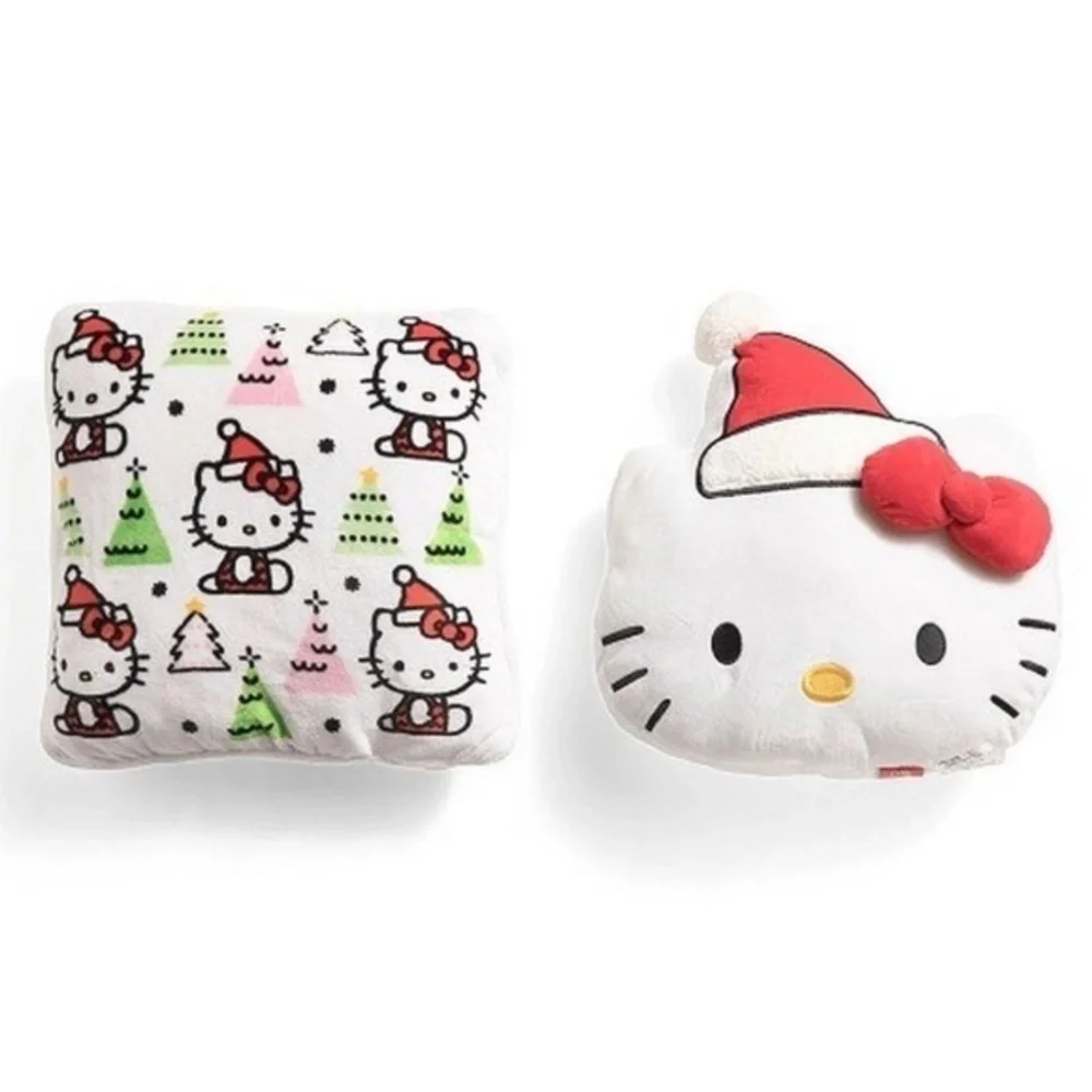 NEW Hello Kitty Christmas Pillow Set